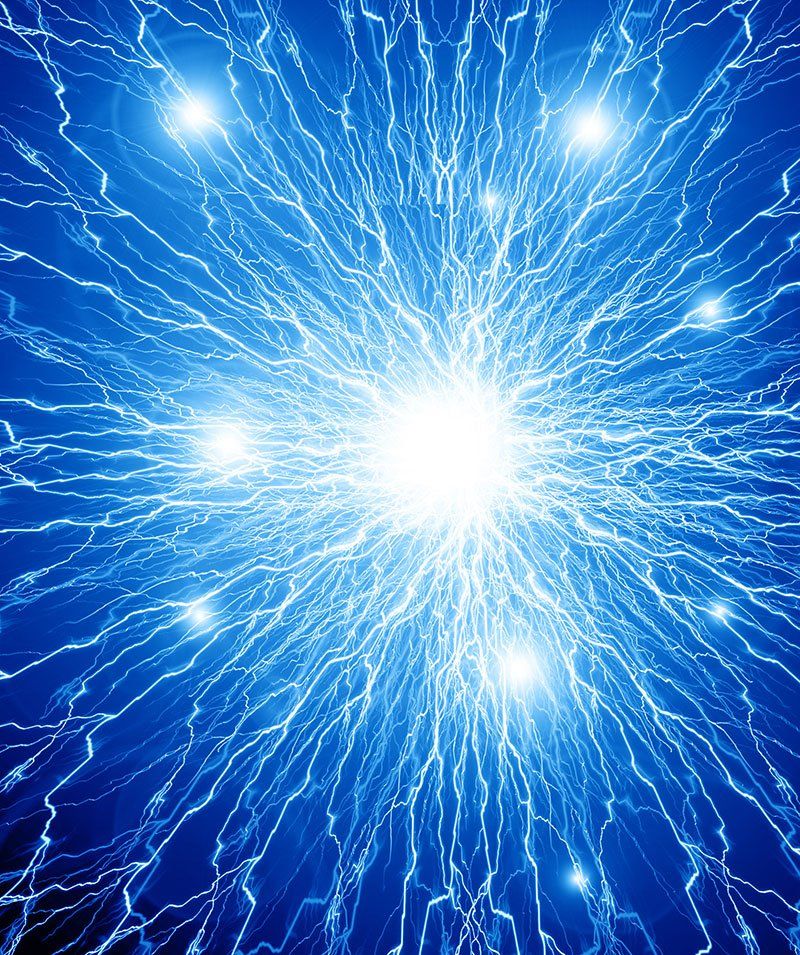 Signals travelling through the nervous system